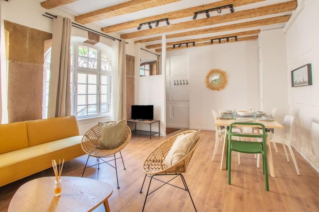Appartamento La Halte Strasbourgeoise - Superbe Appt Pres De La Petite France Esterno foto