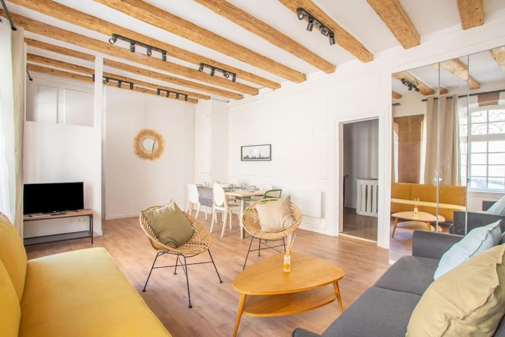 Appartamento La Halte Strasbourgeoise - Superbe Appt Pres De La Petite France Esterno foto